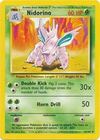 Pokemon - Nidorino - 37/102 - Uncommon Unlimited - Base Set Unlimited Series - Top CollectiblesCollectible CardsPokémon