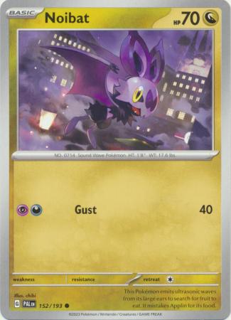 Pokemon - Noibat - 152/193 - Common - Scarlet &amp; Violet: Paldea Evolved Series - Top CollectiblesCollectible CardsPokémon