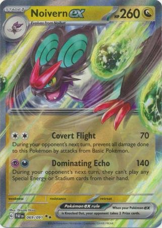 Pokemon - Noivern ex - 069/091 - Ultra Rare - Paldean Fates Series - Top CollectiblesCollectible CardsPokémon