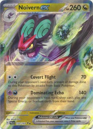 Pokemon - Noivern ex - 153/193 - Ultra Rare - Scarlet &amp; Violet: Paldea Evolved Series - Top CollectiblesCollectible CardsPokémon