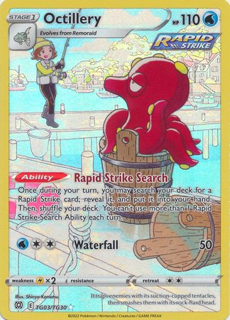 Pokemon - Octillery - TG03/TG30 - Holo Rare - Sword & Shield: Brilliant Stars Series - Top CollectiblesCollectible CardsPokémon