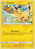 Pokemon - Pikachu - 049/195 - Common - Sword & Shield: Silver Tempest Series - Top CollectiblesCollectible CardsPokémon