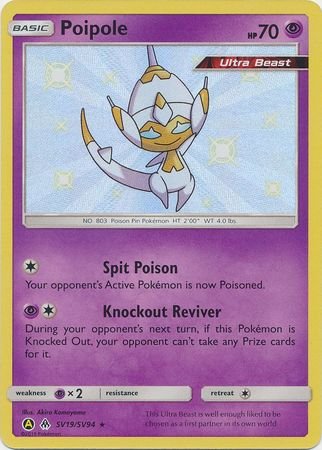 Pokemon - Poipole - SV19/SV94 - Shiny Rare - Hidden Fates Series - Top CollectiblesCollectible CardsPokémon