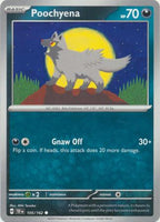 Pokemon - Poochyena - 105/162 - Common - Scarlet & Violet: Temporal Forces Singles - Top CollectiblesCollectible CardsPokémon