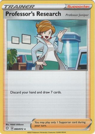 Pokemon - Professor's Research - 060/072 - Rare - Shining Fates Series - Top CollectiblesCollectible CardsPokémon