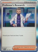 Pokemon - Professor's Research (Professor Turo) - 190/198 - Holo Rare - Scarlet & Violet (Base Set) Series - Top CollectiblesCollectible CardsPokémon