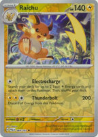 Pokemon - Raichu - 064/193 - Uncommon Reverse Holo - Scarlet & Violet: Paldea Evolved Series - Top CollectiblesCollectible CardsPokémon