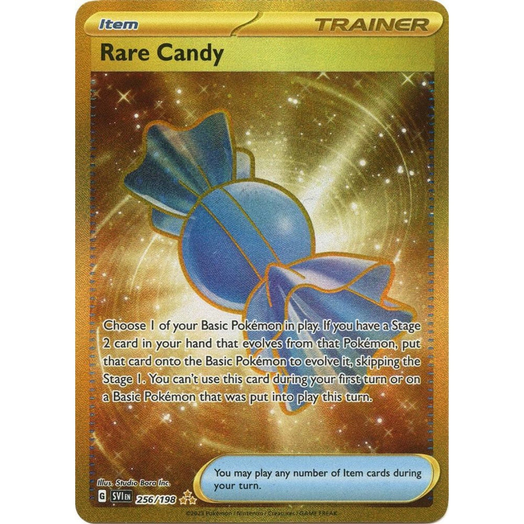 Pokemon - Rare Candy - 256/198 - Hyper Rare - Scarlet &amp; Violet (Base Set) Series - Top CollectiblesCollectible CardsPokémon