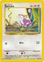 Pokemon - Rattata - 61/102 - Common Unlimited - Base Set Unlimited Series - Top CollectiblesCollectible CardsPokémon