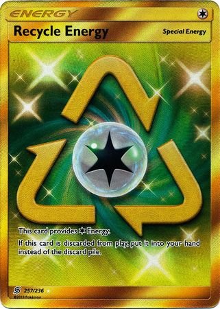 Pokemon - Recycle Energy - 257/236 - Secret Rare - Sun & Moon: Unified Minds Series - Top CollectiblesCollectible CardsPokémon