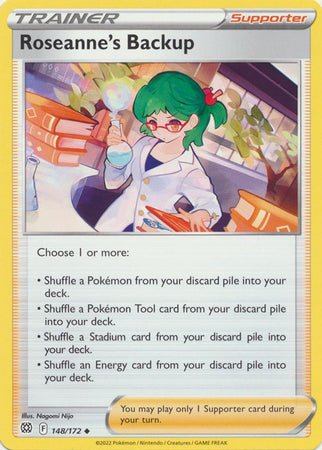 Pokemon - Roseanne's Backup - 148/172 - Uncommon - Sword & Shield: Brilliant Stars Series - Top CollectiblesCollectible CardsPokémon