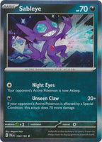 Pokemon - Sableye - 136/193 - Holo Rare - Scarlet & Violet: Paldea Evolved Series - Top CollectiblesCollectible CardsPokémon