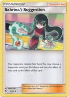 Pokemon - Sabrina's Suggestion - 65/68 - Uncommon - Hidden Fates Series - Top CollectiblesCollectible CardsPokémon