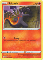 Pokemon - Salandit - 027/202 - Common - Sword & Shield: Base Set Series - Top CollectiblesCollectible CardsPokémon