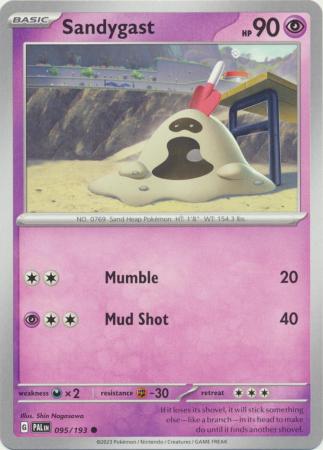 Pokemon - Sandygast - 095/193 - Common - Scarlet & Violet: Paldea Evolved Series - Top CollectiblesCollectible CardsPokémon