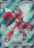 Pokemon - Scizor ex - 195/162 - Full Art Secret Rare - Scarlet & Violet: Temporal Forces Singles - Top CollectiblesCollectible CardsPokémon