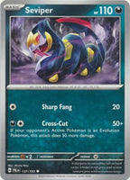 Pokemon - Seviper - 137/193 - Uncommon - Scarlet & Violet: Paldea Evolved Series - Top CollectiblesCollectible CardsPokémon