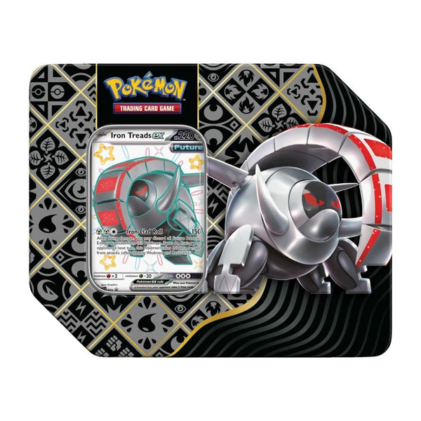 Pokemon - Shiny Iron Treads ex Tin - Scarlet & Violet: Paldean Fates Series - Top CollectiblesCollectible CardsPokémon