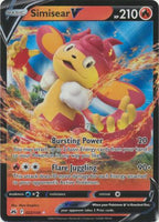 Pokemon - Simisear V - 022/159 - Ultra Rare - Crown Zenith Singles - Top CollectiblesCollectible CardsPokémon