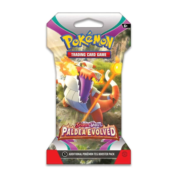 Pokemon - Sleeved Booster Pack - Scarlet & Violet: Paldea Evolved Series - Top CollectiblesCollectible CardsPokémon