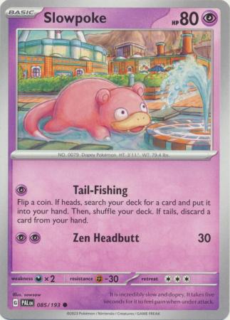 Pokemon - Slowpoke - 085/193 - Common - Scarlet & Violet: Paldea Evolved Series - Top CollectiblesCollectible CardsPokémon