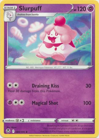 Pokemon - Slurpuff - 084/195 - Uncommon - Sword & Shield: Silver Tempest Series - Top CollectiblesCollectible CardsPokémon