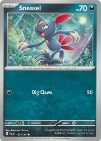 Pokemon - Sneasel - 133/193 - Common - Scarlet & Violet: Paldea Evolved Series - Top CollectiblesCollectible CardsPokémon