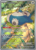 Pokemon - Snorlax - SVP051 - Illustration Rare Promo - Scarlet & Violet: 151 Series - Top CollectiblesCollectible CardsPokémon