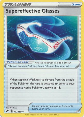 Pokemon - Supereffective Glasses - 152/189 - Uncommon - Sword &amp; Shield: Astral Radiance Series - Top CollectiblesCollectible CardsPokémon