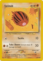 Pokemon - Swinub - 57/64 - Common Unlimited - Neo Revelation Series - Top CollectiblesCollectible CardsPokémon