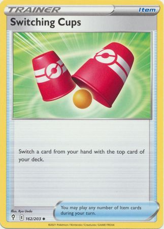 Pokemon - Switching Cups - 162/203 - Uncommon - Sword &amp; Shield: Evolving Skies Series - Top CollectiblesCollectible CardsPokémon