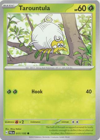 Pokemon - Tarountula - 017/193 - Common - Scarlet &amp; Violet: Paldea Evolved Series - Top CollectiblesCollectible CardsPokémon