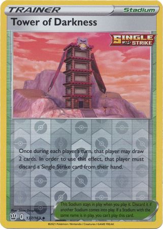 Pokemon - Tower of Darkness - 137/163 - Uncommon Reverse Holo - Sword & Shield: Battle Styles Singles - Top CollectiblesCollectible CardsPokémon