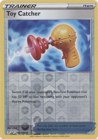 Pokemon - Toy Catcher - 163/203 - Uncommon Reverse Holo - Sword &amp; Shield: Evolving Skies Series - Top CollectiblesCollectible CardsPokémon