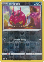 Pokemon - Venipede - 105/198 - Common Reverse Holo - Sword & Shield: Chilling Reign Series - Top CollectiblesCollectible CardsPokémon