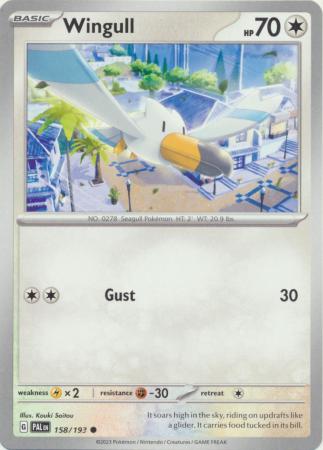 Pokemon - Wingull - 158/193 - Common - Scarlet &amp; Violet: Paldea Evolved Series - Top CollectiblesCollectible CardsPokémon