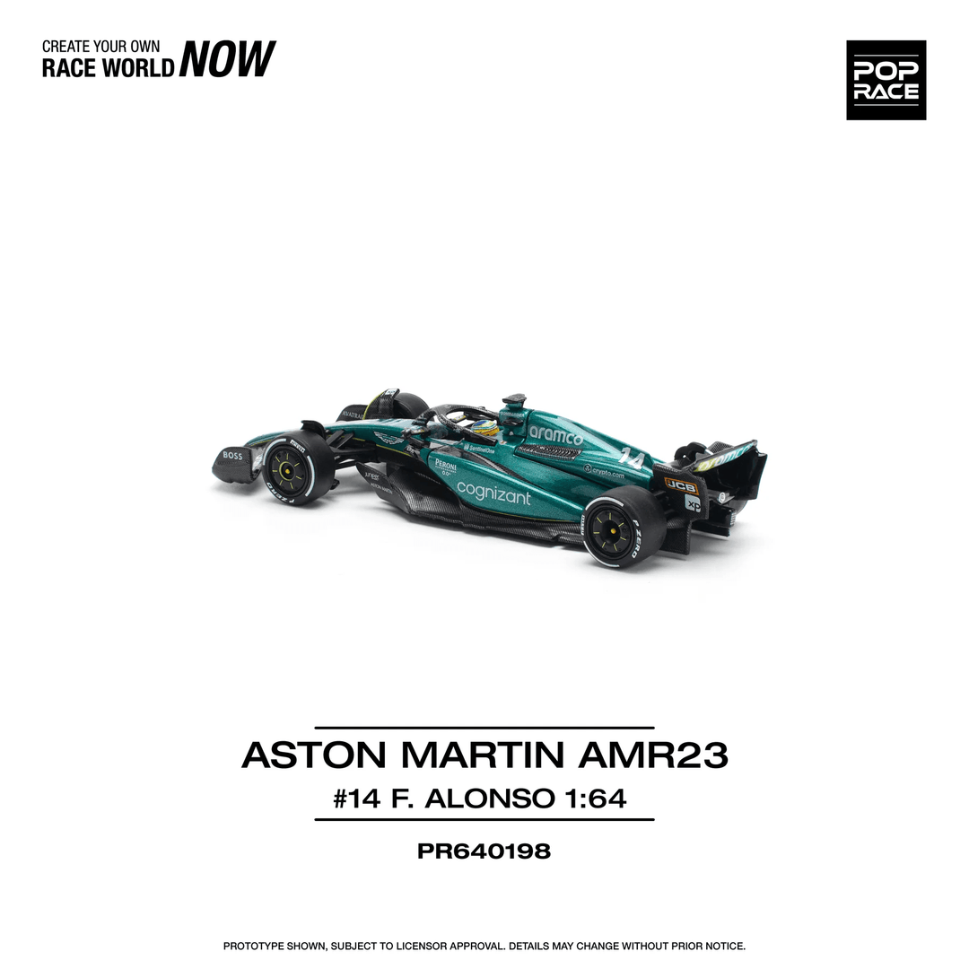 Pop Race - Aston Martin Aramco AMR23 - Fernando Alonso 