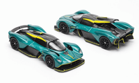 Pop Race - Aston Martin Valkyrie - Green - Top CollectiblesDiecastPop Race