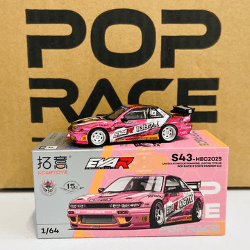 Pop Race - EVA RT Production Model Custom Type - 08 1087X Pandem S13 *2025 Hobby Expo China Exclusive* (Copy) - Top CollectiblesDiecastPop Race