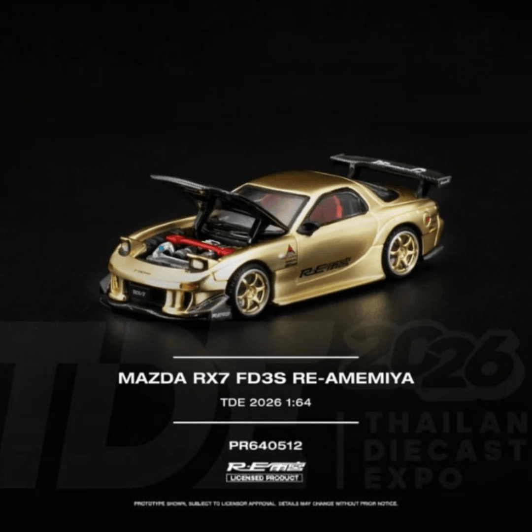 Pop Race - Mazda RX7 FD3S RE-Amemiya *Thailand Diecast Expo 2026 Exclusive* - Top CollectiblesDiecastPop Race