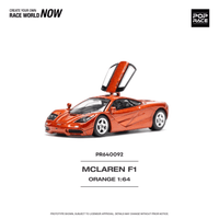 Pop Race - McLaren F1 - Orange - Top CollectiblesDiecastPop Race