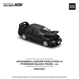 Pop Race - Mitsubishi Lancer Evolution IV - Pyrenees Black Pearl - Top CollectiblesDiecastPop Race