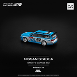 Pop Race - Nissan Stagea *Simon's Garage 62 Exclusive Model* - Top CollectiblesDiecastPop Race