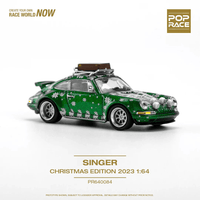 Pop Race - Porsche 911 Singer *Merry Christmas 2023* - Top CollectiblesDiecastPop Race