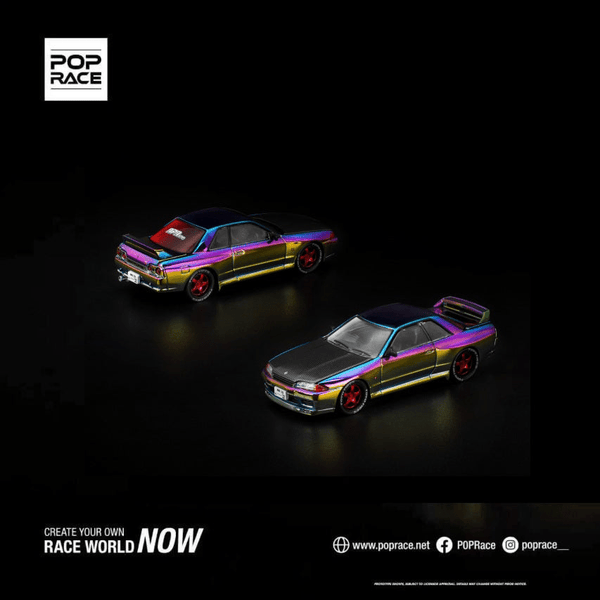Pop Race - Skyline GT - R (BNR32) *APA XPO 2025 Exclusive Model* - Top CollectiblesDiecastPop Race