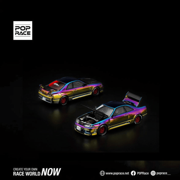 Pop Race - Skyline GT - R (R33) *APA XPO 2025 Exclusive Model* - Top CollectiblesDiecastPop Race