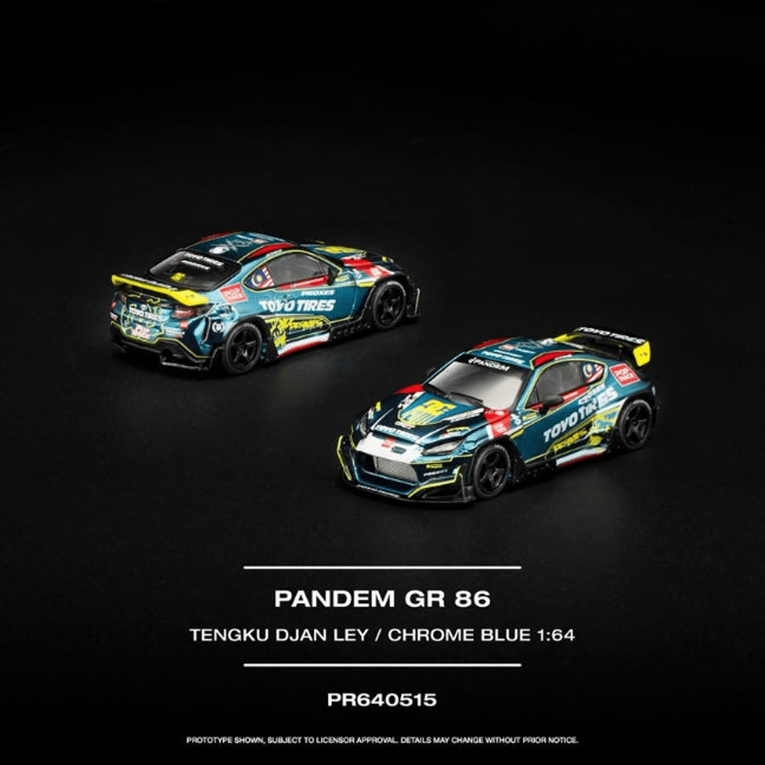 Pop Race - "Tengku Djan Ley" Pandem GR86 *TMCS Malaysia 2026 Exclusive* - Top CollectiblesDiecastPop Race