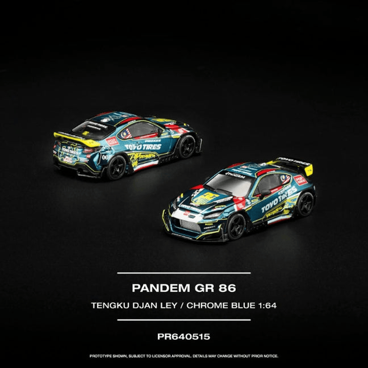 Pop Race - "Tengku Djan Ley" Pandem GR86 *TMCS Malaysia 2026 Exclusive* - Top CollectiblesDiecastPop Race