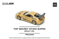 Pop Race - Top Secret GT300 Supra - Gold - Top CollectiblesDiecastPop Race