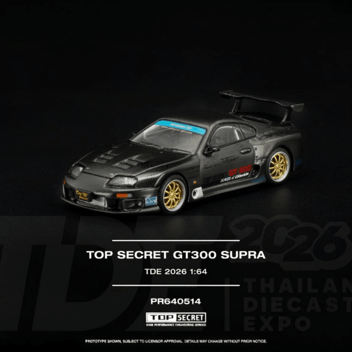 Pop Race - Top Secret GT300 Supra *Thailand Diecast Expo 2026 Exclusive* - Top CollectiblesDiecastPop Race